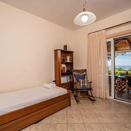 Silva, Garden & Sea View, 3 Bedroom -10 Min Drive From Center Chania (Crete)