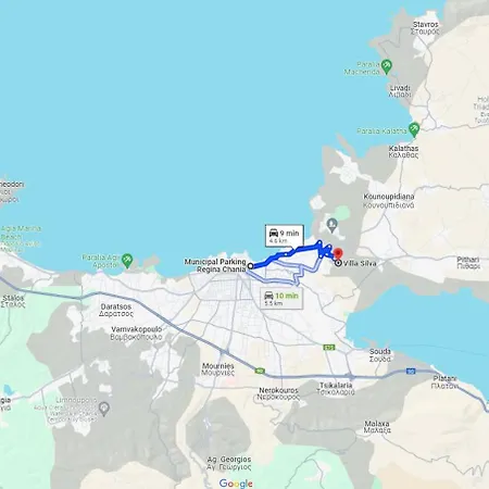 Silva, Garden & Sea View, 3 Bedroom -10 Min Drive From Center Villa